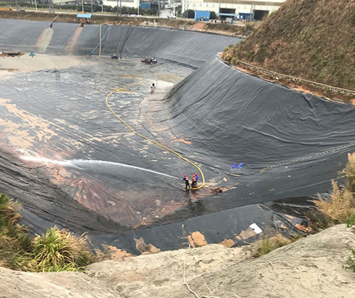 惠山废水池清理